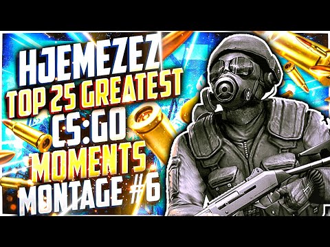 HjemEZEZ Top 25 Greatest CS:GO Moments (Montage #6)