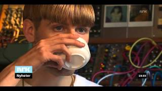 Lars Vaular på Lørdagsrevyen 18. april 2015