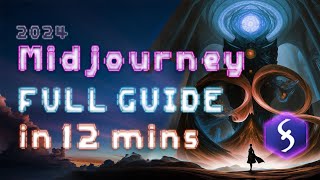Midjourney AI - Tutorial for Beginners in 12 MINS!  [ UPDATED 2024 ]