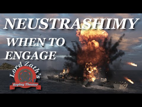 When to Engage - Neustrashimy Tier 9 Russian Destroyer Trap North Spawn World of Warships