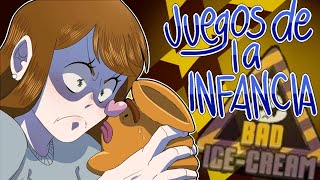 Bad ice cream me saca de quicio | jugando juegos de mi infancia