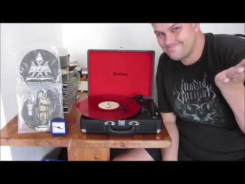 ich teste den Schallplattenspieler Denver VPL-120 Black