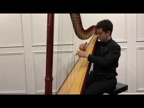 Sebastian Gobbels performs Salzedo's Variations on a Theme in an Ancient Style