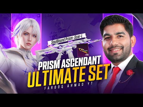 Prism Ascendant Ultimate Set & Soulbound Prism SCAR-L | 🔥 PUBG MOBILE 🔥