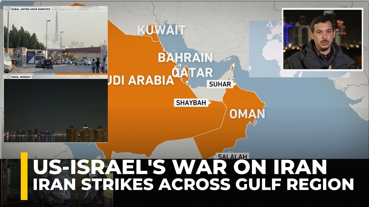 Iranian missiles and drones intercepted across Gulf | Qatar, Oman hit