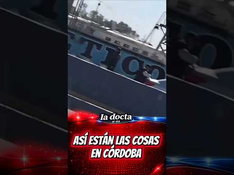 Así están las calles de Cordoba, la municipalidad acorrala trabajadores de Uber. Vos qué harías?