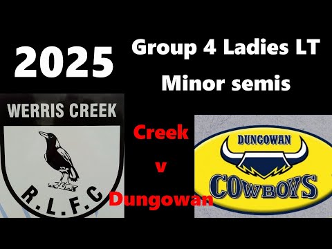 2025. Werris Creek v Dungowan. Ladies LT. Minor semi