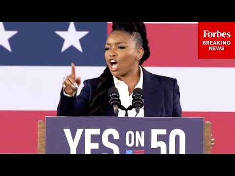 'Are We Going Let Them Steal Democracy?': Jasmine Crockett Urges Californians To Back Prop. 50