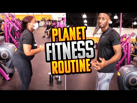 Full Body Planet Fitness for Beginners || Full Body Workout Routine || Planet Fitness Workout