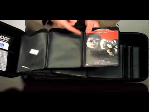 Dvd disc & cover storage case