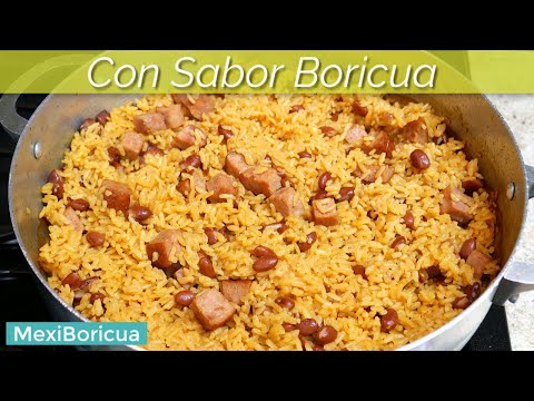 CÓMO HACER ARROZ CON HABICHUELAS | Comidas Rapidas y Faciles