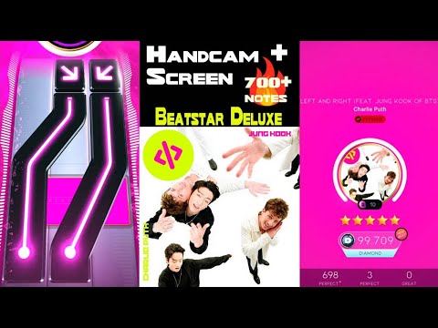 [Beatstar Deluxe] Left and Right (EXTREME) | Charlie Puth ft. Jung Kook | Handcam + Screen