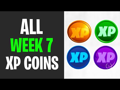 All XP Coins Locations WEEK 7 - Fortnite Chapter 2 Season 3