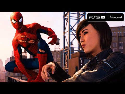 Marvel's Spider Man Remastered PS5 PRO - Gameplay Ray Tracing 4K 60FPS