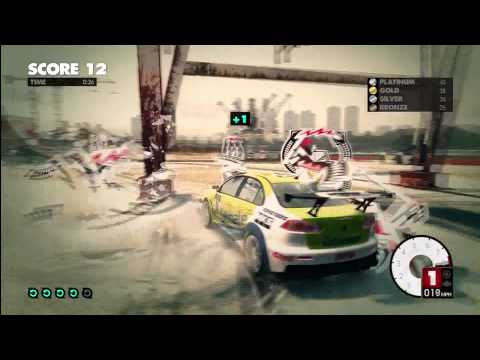 DiRT 3: Gymkhana Smash Attack 3 - How to Get Platinum