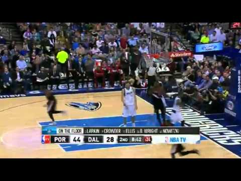 Thomas Robinson's JAM   Blazers vs Mavericks   January 18, 2014   NBA 2013 14 Season