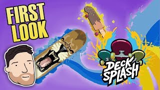 Let's Play Decksplash (Alpha) - Paint Shove-It | Graeme Games | Decksplash First Look Gameplay Demo