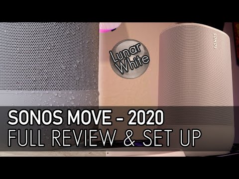 Sonos Move Lunar White 2020 Full Review & Set up