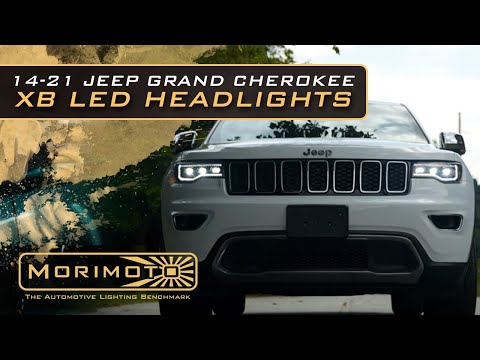 Morimoto XB LED Headlights for the 2014 - 2021 Jeep Grand Cherokee