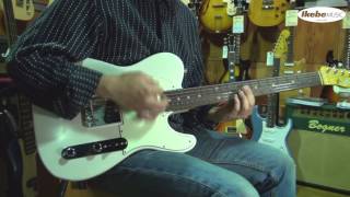 Video thumbnail for 【池部楽器店】Freedom Custom Guitar Research Retro Spective Series TL LightAsh2P/R WBLD1 by Ikebe Channel｜池部楽器店