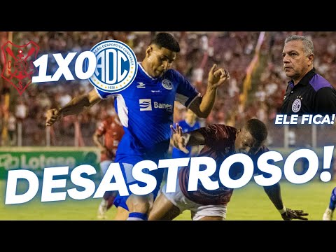 Sergipe 1x0 Confiança: SAF banca (mais uma vez) Luizinho Vieira | Campeonato Sergipano