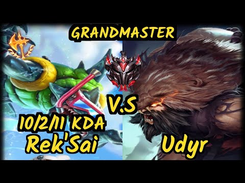FKL Sirt (REK'SAI) vs UDYR - 10/2/11 KDA JUNGLE GAMEPLAY - BR Ranked GRANDMASTER