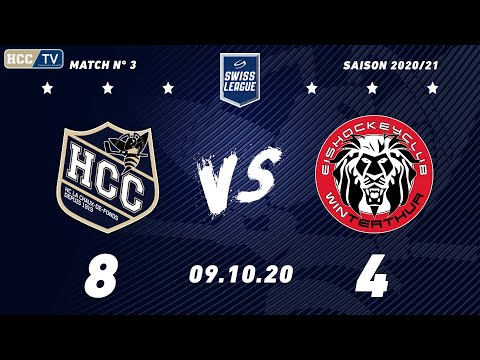 09.10.2020 HC La Chaux-de-Fonds - EHC Winterthur (8-4)