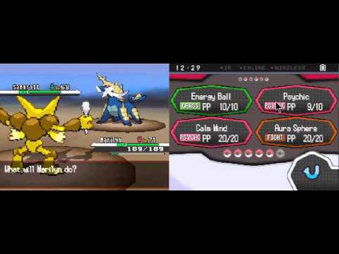 Let's Play Pokemon Volt White part 96: Cheren on Route 10!