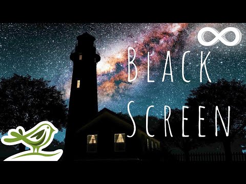 Starry Night • 12 Hours of Ambient Sleep Music | Black Screen