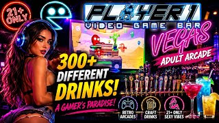 The Only Adult Video Arcade & Bar In Las Vegas & Serves Over 300 Beers | Player 1 Video Game Bar