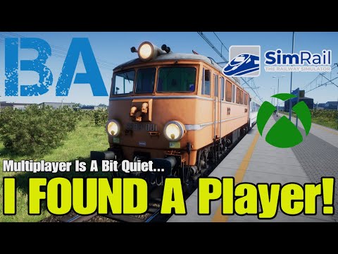 I FOUND An Online Player! - Multiplayer Mode - SimRail On XBOX SERIES X