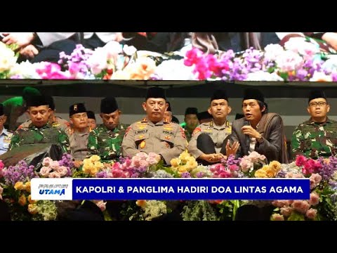 KAPOLRI &amp; PANGLIMA HADIRI DOA LINTAS AGAMA DI SEMARANG