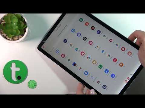 How to Change Icon Shape in SAMSUNG Tab S6 Lite 2022 - X Icon Shape