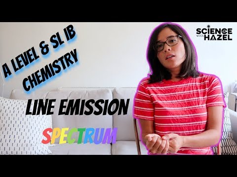 Line Emission Spectrum - A Level & SL IB Chemistry - SCIENCE WITH HAZEL