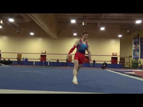 Colin Van Wicklen - Floor Exericise - 2019 Winter Cup Senior Finals