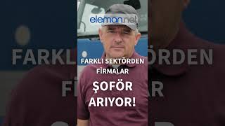 Güncel  Şoför İş İlanları!