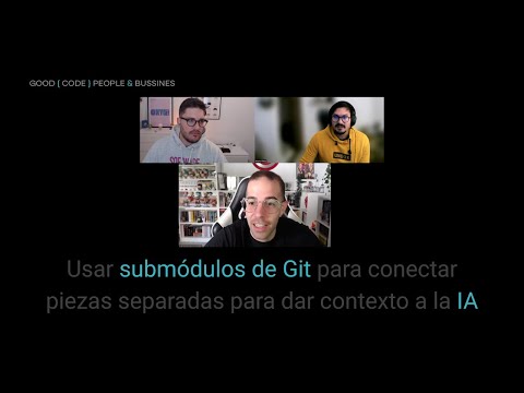 Usar submódulos de Git para conectar piezas separadas para dar contexto a la IA