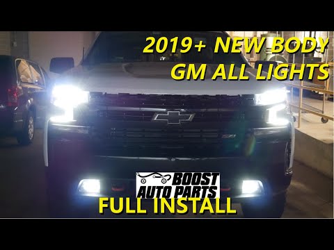 Fog Lights on with High Beams (All Lights Mod) - 2019+ New Body Chevy Silverado / GMC Sierra