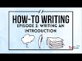 How To Writing For Kids Procedural Writing Episode 2 Writing An Introduction