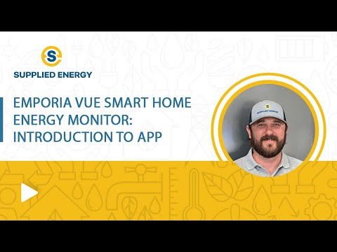 Emporia Vue Smart Home Energy Monitor: Introduction to App