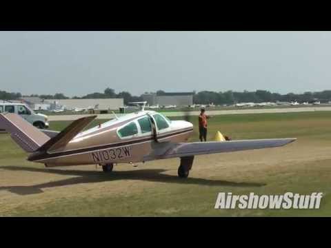 Runway 9-27 Mass Departures - Sunday Part 2 - EAA AirVenture Oshkosh 2014