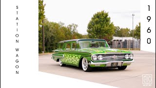  1960 Chevrolet Bel Air Station Wagon Walk-Around & Driving Video