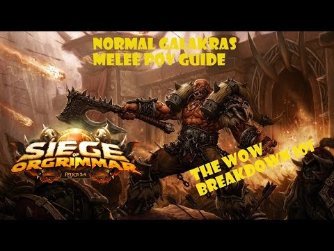 Galakras Melee PoV Guide