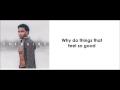 Trey Songz - Playboy (lyrics)