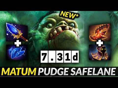 Pudge safelane Matumbaman experiment for new patch 7.31d