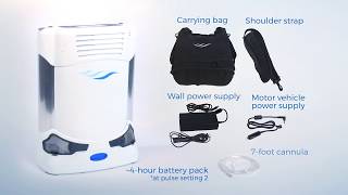 Product video: CAIRE FreeStyle Comfort&reg; Portable Oxygen Concentrator