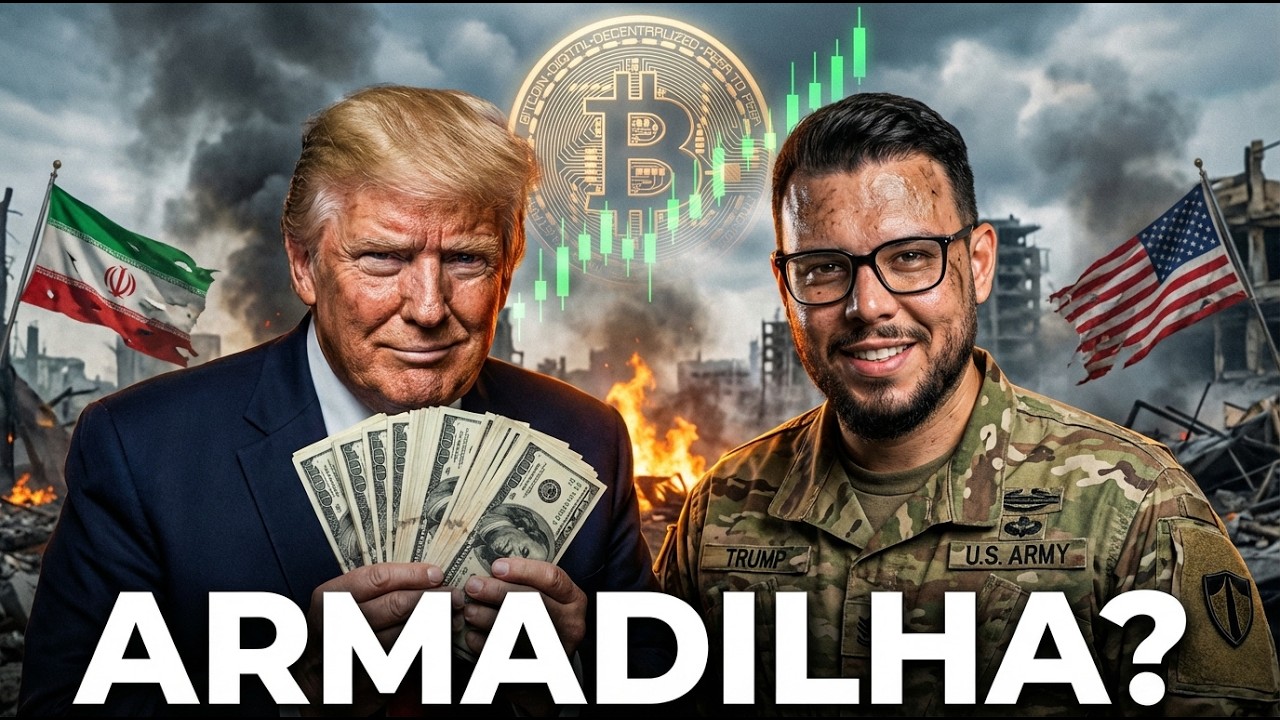 BITCOIN EXPLODE ENQUANTO CAOS GLOBAL SE INTENSIFICA! ACHAMOS O FUNDO?