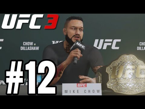 UFC 3 Bantamweight Career Mode Walkthrough Part 12 - HUGE SUBMISSION WIN!