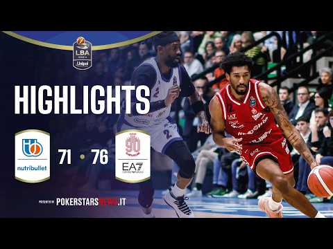NutriBulletTreviso Basket - EA7 Emporio Armani Milano | PokerstarsNews Highlights SerieAUnipol 25/26
