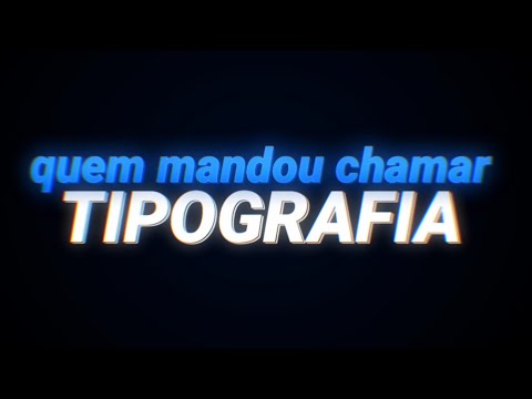 Quem mandou chamar - TIPOGRAFIA - Iza e Matuê